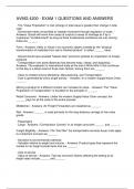 AVMG 4200 - EXAM 1 QUESTIONS AND ANSWERS