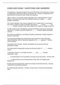 AVMG 4200 EXAM 1 QUESTIONS AND ANSWERS