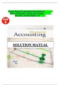 Solution Manual For Intermediate Accounting 3rd Edition by Elizabeth A&period; Gordon&comma; Jana S&period; Raedy&comma; Alexander J&period; Sannella