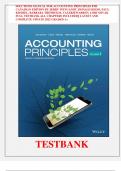 SOLUTIONS MANUAL FOR ACCOUNTING PRINCIPLES 8TH  CANADIAN EDITION BY JERRY WEYGANDT&comma; DONALD KIESO&comma; PAUL  KIMMEL&comma; BARBARA TRENHOLM&comma; VALERIEWARREN&comma; LORI NOVAK  FULL TESTBANK ALL CHAPTERS INCLUDED&vert;&vert; LATEST AND  COMPLETE UPDATE 2025 GRADED A&plus;  