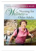 Test Bank for Nursing for Wellness in Older Adults 8th Edition by Carol A&period; Miller All Chapters 1-29&period;