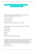 Relias ED RN A Exam &lpar;Latest 2025 &sol; 2026&rpar;&colon; Most Comprehensive Qs & Ans - to Pass the Exam&comma; 100&percnt; Verified