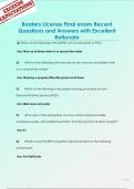 Boaters License Final exam Recent  Questions and Answers with Excellent  Rationale 