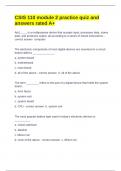 Liberty University - CSIS 110 CSIS 110 module 2 practice quiz and answers rated A&plus;