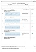 Identifying Dysrhythmias Exam Answers&period;