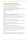TMO Exam Questions with Correct Answers Latest Version 2025-2026