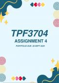 TPF3704 Assignment 4 2025 PORTFOLIO 2025