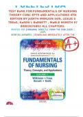 Fundamentals of Nursing 4th Edition Wilkinson Test Bank with Solution Updated 2025&sol;2026