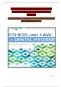 Test Bank For Ethics and Law in Dental Hygiene 4th Edition by Kristin Minihan - Anderson&comma; All Chapters&period;