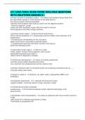 CLT LANA FINAL EXAM PAPER 2025&sol;2026 QUESTIONS WITH SOLUTIONS GRADED A&plus;