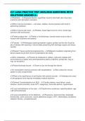 CLT LANA PRACTICE TEST 2025&sol;2026 QUESTIONS WITH SOLUTIONS GRADED A&plus;