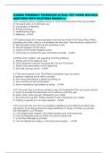 FLORIDA PHARMACY TECHNICIAN ACTUAL TEST PAPER 2025&sol;2026 QUESTIONS WITH SOLUTIONS GRADED A&plus;