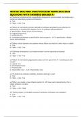 INF3705 MCQ POOL PRACTICE EXAM PAPER 2025&sol;2026 QUESTIONS WITH ANSWERS GRADED A&plus;