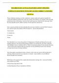NSG 6006 EXAM &vert; ACTUAL EXAM 2025 LATEST UPDATED &vert; COMPLETE QUESTIONS WITH 100&percnt; RATED CORRECT ANSWERS &vert; GET IT A&plus;