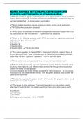 MDARD MICHIGAN PESTICIDE APPLICATOR EXAM PAPER 2025&sol;2026 QUESTIONS WITH SOLUTIONS GRADED A&plus;
