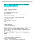 PEDS ATI ACTUAL EXAM PAPER 2025&sol;2026 QUESTIONS WITH SOLUTIONS GRADED A&plus;