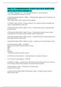 PEDS ATI COMPREHENSIVE PAPER 2025&sol;2026 QUESTIONS WITH SOLUTIONS GRADED A&plus;