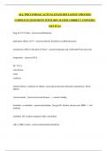 ALL THE COMSAE &vert; ACTUAL EXAM 2025 LATEST UPDATED &vert; COMPLETE QUESTIONS WITH 100&percnt; RATED CORRECT ANSWERS &vert; GET IT A&plus;
