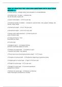 PEDS ATI PRACTICE TEST 2025&sol;2026 QUESTIONS WITH SOLUTIONS GRADED A&plus;