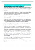 PEDS ATI PROCTORED EXAM MARKING SCHEME 2025&sol;2026 QUESTIONS WITH SOLUTIONS GRADED A&plus;