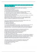 PEDS ATI PROCTORED STUDY PAPER 2025&sol;2026 QUESTIONS WITH SOLUTIONS GRADED A&plus;