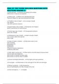 PEDS ATI TEST PAPER 2025&sol;2026 QUESTIONS WITH SOLUTIONS GRADED A&plus;