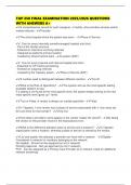 TAP 250 FINAL EXAMINATION 2025&sol;2026 QUESTIONS WITH ANSWERS A&plus;