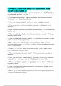 TED 105 EXAMINATION 2025&sol;2026 QUESTIONS WITH SOLUTIONS GRADED A&plus;