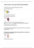 CADE EXAM 5&colon; EAR QUESTIONS AND ANSWERS