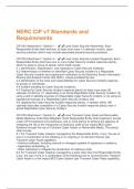NERC CIP v7 Standards and Requirements Latest 2025 Update with complete solution&period;