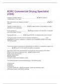 IICRC Commercial Drying Specialist &lpar;CDS&rpar; Latest 2025 Update with complete solution&period;