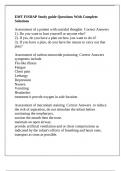 EMT FISDAP Study guide Questions With Complete Solutions