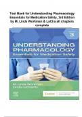 Test Bank for Understanding Pharmacology Essentials for Medication Safety&comma; 3rd Edition by M&period; Linda Workman & LaCha all chapters complete&lowbar;compressed &lpar;2&rpar;&period;pdf