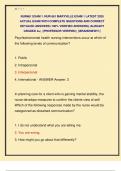 NUR661 EXAM 1 &sol;NUR 661 MARYVILLE EXAM 1 LATEST 2025  ACTUAL EXAM WITH COMPLETE QUESTIONS AND CORRECT  DETAILED ANSWERS &lpar;100&percnt; VERIFIED ANSWERS&rpar; &vert;ALREADY  GRADED A&plus;&vert; &vert;&vert;PROFESSOR VERIFIED&vert;&vert; &vert;&vert;BRANDNEW&excl;&excl;&excl;&vert;&vert;