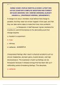NUR661 EXAM 2 &sol;NUR 661 MARYVILLE EXAM 2 LATEST 2025  ACTUAL EXAM WITH COMPLETE QUESTIONS AND CORRECT  DETAILED ANSWERS &lpar;100&percnt; VERIFIED ANSWERS&rpar; &vert;ALREADY  GRADED A&plus;&vert; &vert;&vert;PROFESSOR VERIFIED&vert;&vert; &vert;&vert;BRANDNEW&excl;&excl;&excl;&vert;&vert;