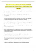 Medical Insurance chapter 7 &lpar;Study of final&rpar; 91 Q&A &vert; COMPLETE QUESTIONS WITH 100&percnt; RATED CORRECT ANSWERS 2025 LATEST UPDATED