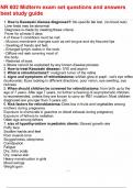 NR 602 Midterm exam set questions and answers best study guide