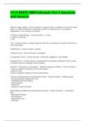 UGA RMIN 4000 Edmunds Test 4 Questions and Answers