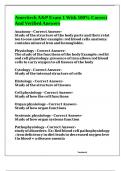 Ameritech A&P Exam 1 With 100&percnt; Correct And Verified Answers