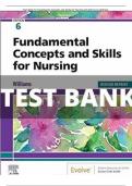 Test Bank for Fundamental Concepts and Skills for Nursing 6th Edition by Williams&period;