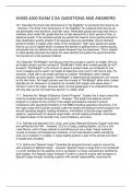 AVMG 4200 EXAM 3 SA QUESTIONS AND ANSWERS