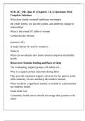 NUR 247&lowbar;OB&colon; Quiz &num;1 &lpar;Chapters 1 & 2&rpar; Questions With Complete Solutions