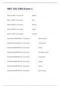 Exam 1 for PHL 318 &lpar; CMU ONLINE&rpar; Professor&colon; Heather Kendrick Comprehensive  Practice Questions 100&percnt; Verified Covers All Sections&period;