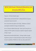 BESC 204 Exam 2 Material Questions and Answers 100&percnt; Pass