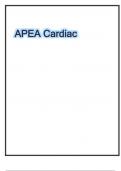 Exam &lpar;elaborations&rpar; APEA Cardiac