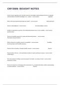 CMY2606- BOUGHT NOTES Complete Assignment Questions And And Answers Well Defined&period;