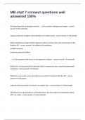 MB chpt 7 connect questions well answered 100&percnt;