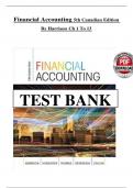 Test Bank for Financial Accounting 5th Canadian Edition By Harrison &lpar;All 13 Chapters&comma; covered 100&percnt; Original Verified&comma; A&plus; Grade&rpar;