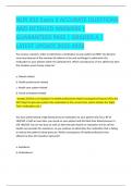 NUR 352 Exam 3 ACCURATE QUESTIONS AND DETAILED ANSWERS &vert; GUARANTEED PASS &vert; GRADED A &vert; LATEST UPDATE 2025-2026