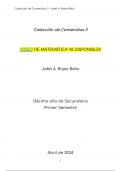 Matem&aacute;ticas - Colecci&oacute;n de Contenidos 3